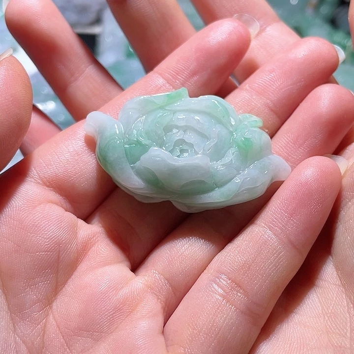 翡翠未镶嵌颈饰1****0天然