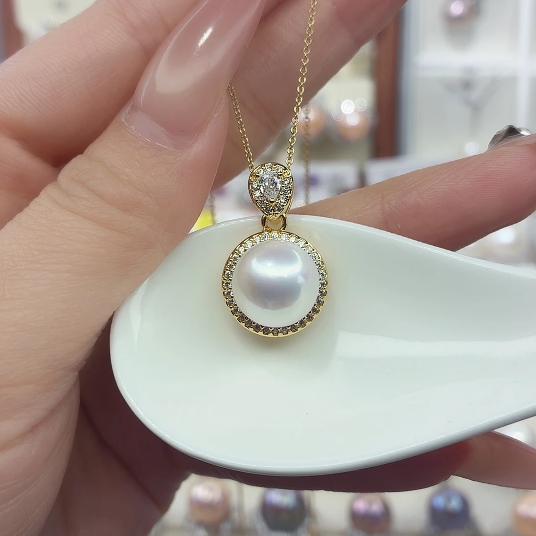 颈饰淡水珍珠合金F