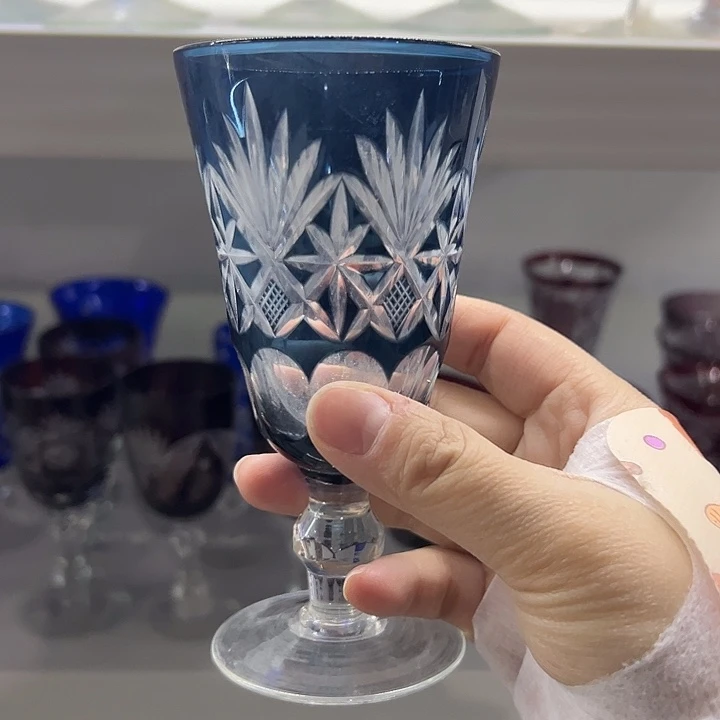 平底款水晶玻璃微瑕一个