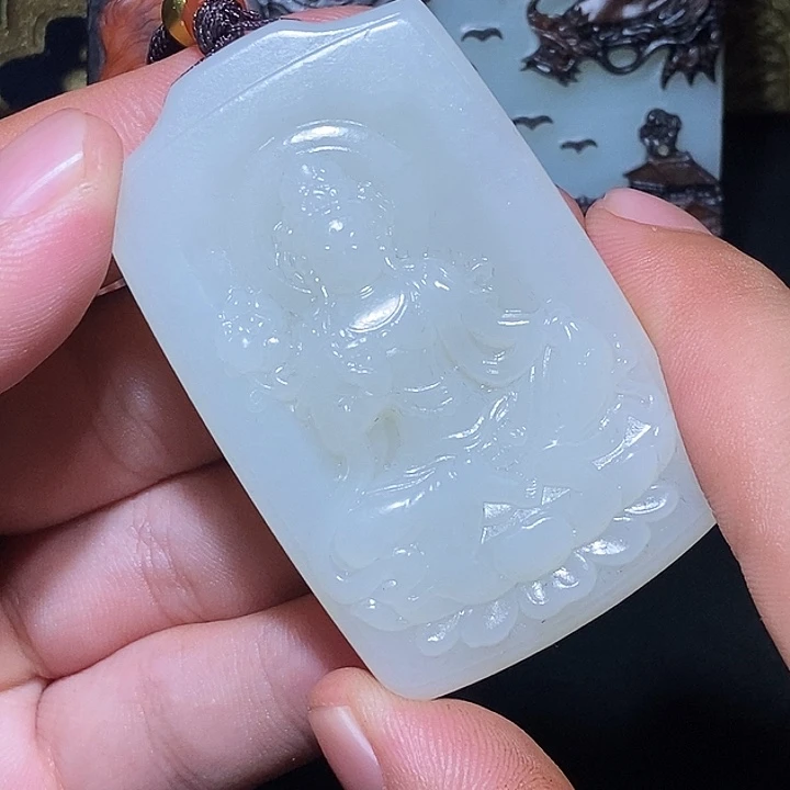 和田玉未镶嵌颈饰CC