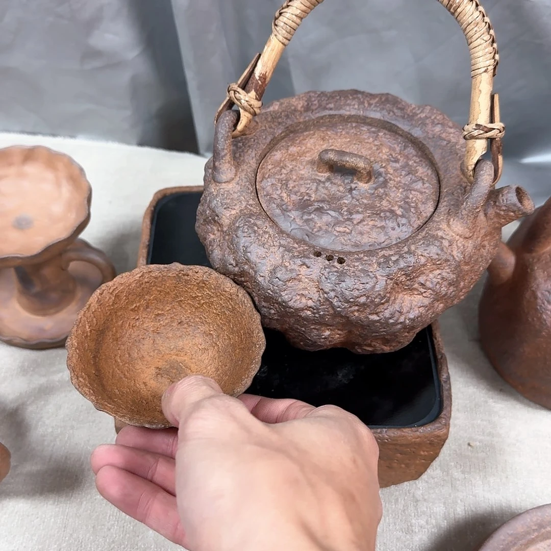 原矿老岩泥茶器系列
