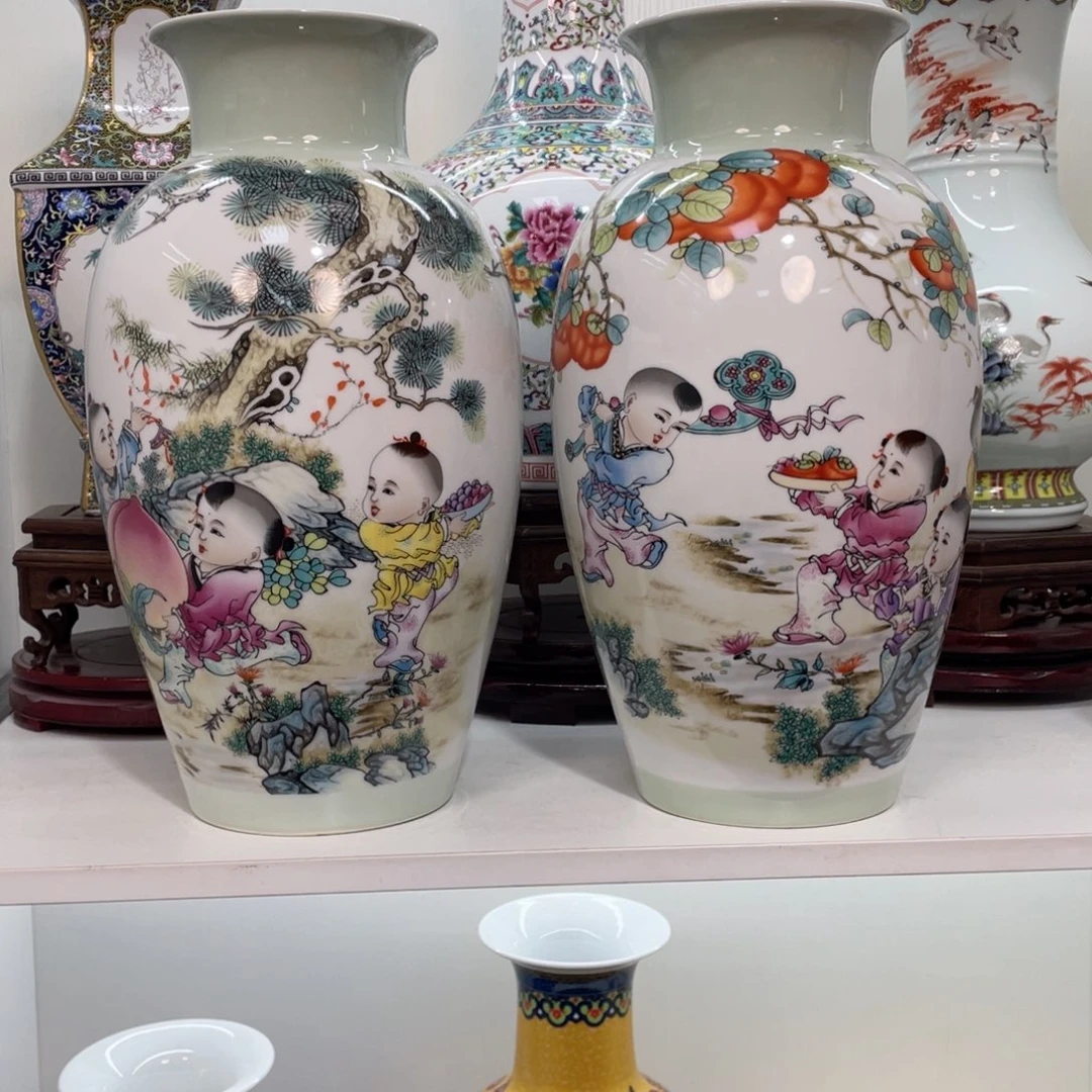 摆件景德镇陶瓷现代工艺品摆件