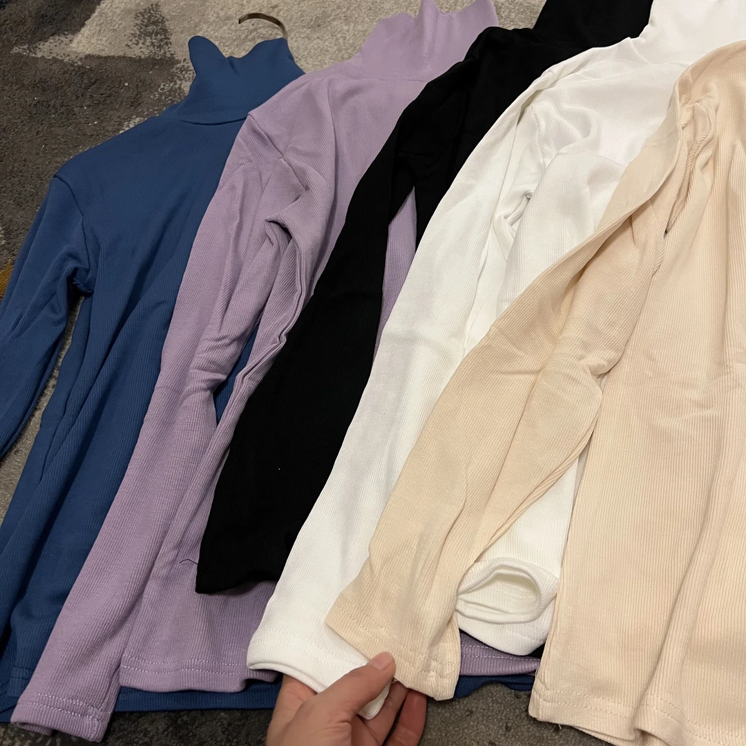 起打底衫加绒高领百搭日常穿搭单品