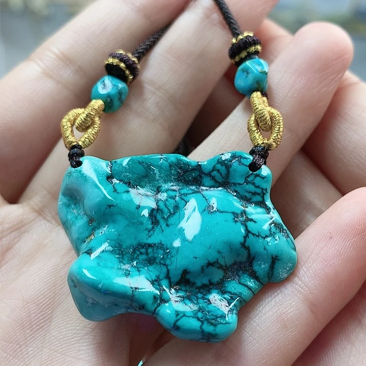 未镶嵌绿松石珠宝奇石