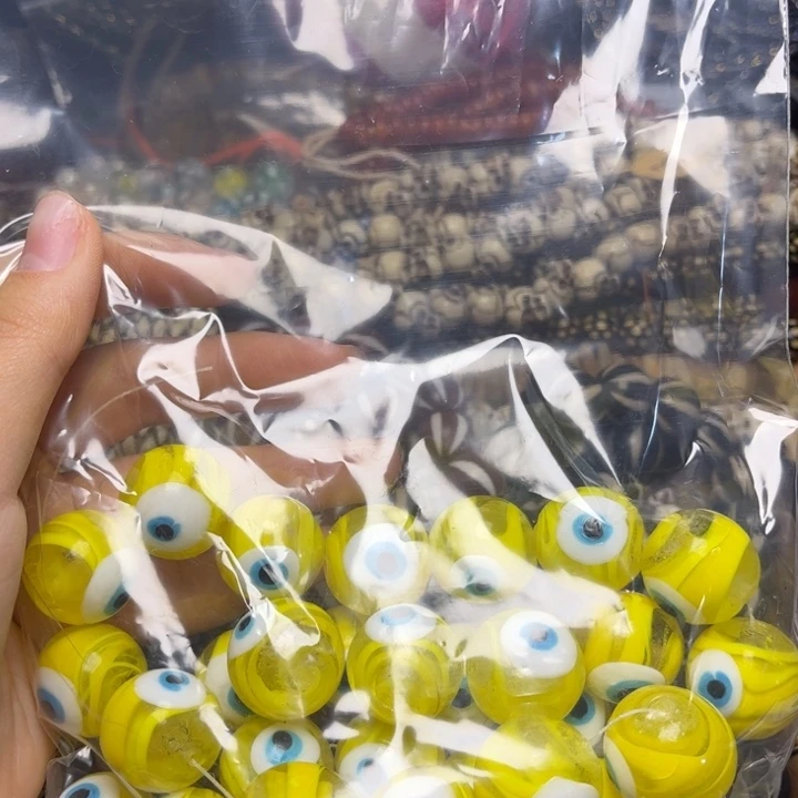 玻璃颈饰7497 琉璃一条