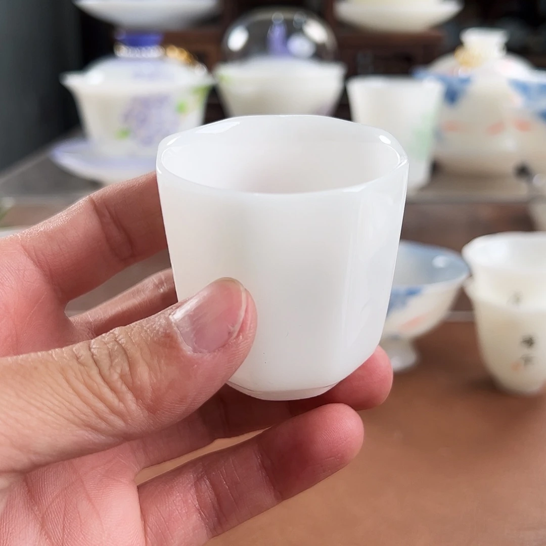 陶杯子璞玉陶瓷茶具分享给您