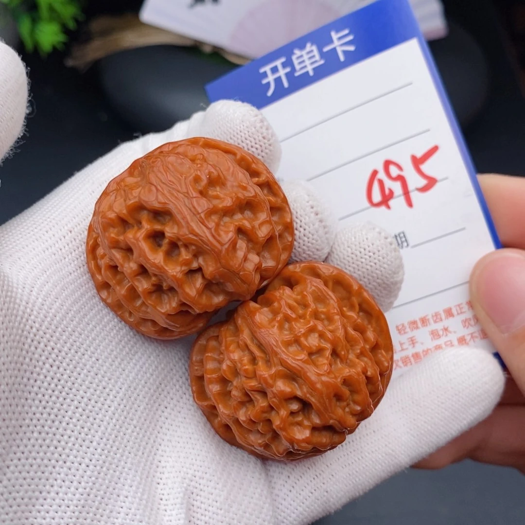 文玩核桃把件40苹果元495