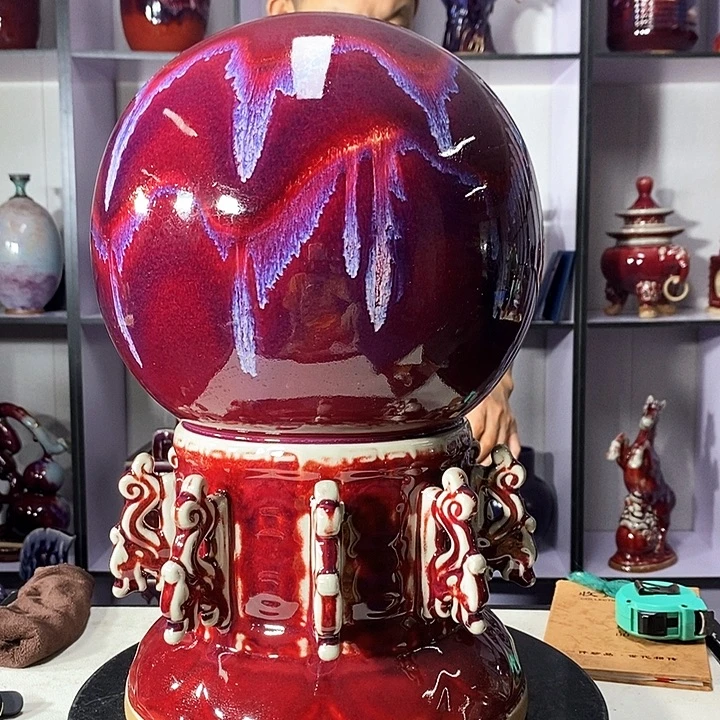 瓷片中国神垕精品钧瓷