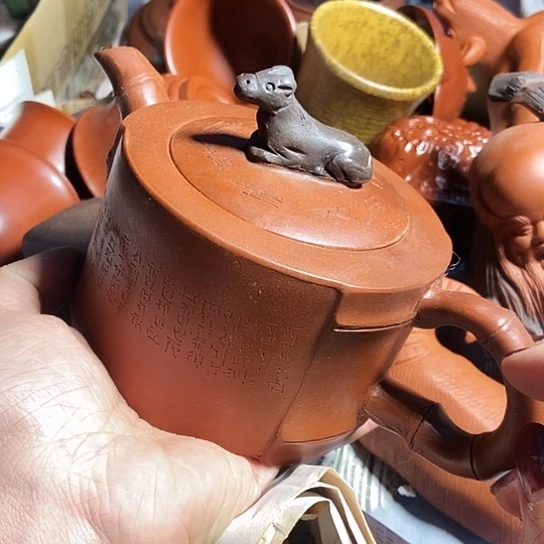 全手手工制作宜兴紫砂壶
