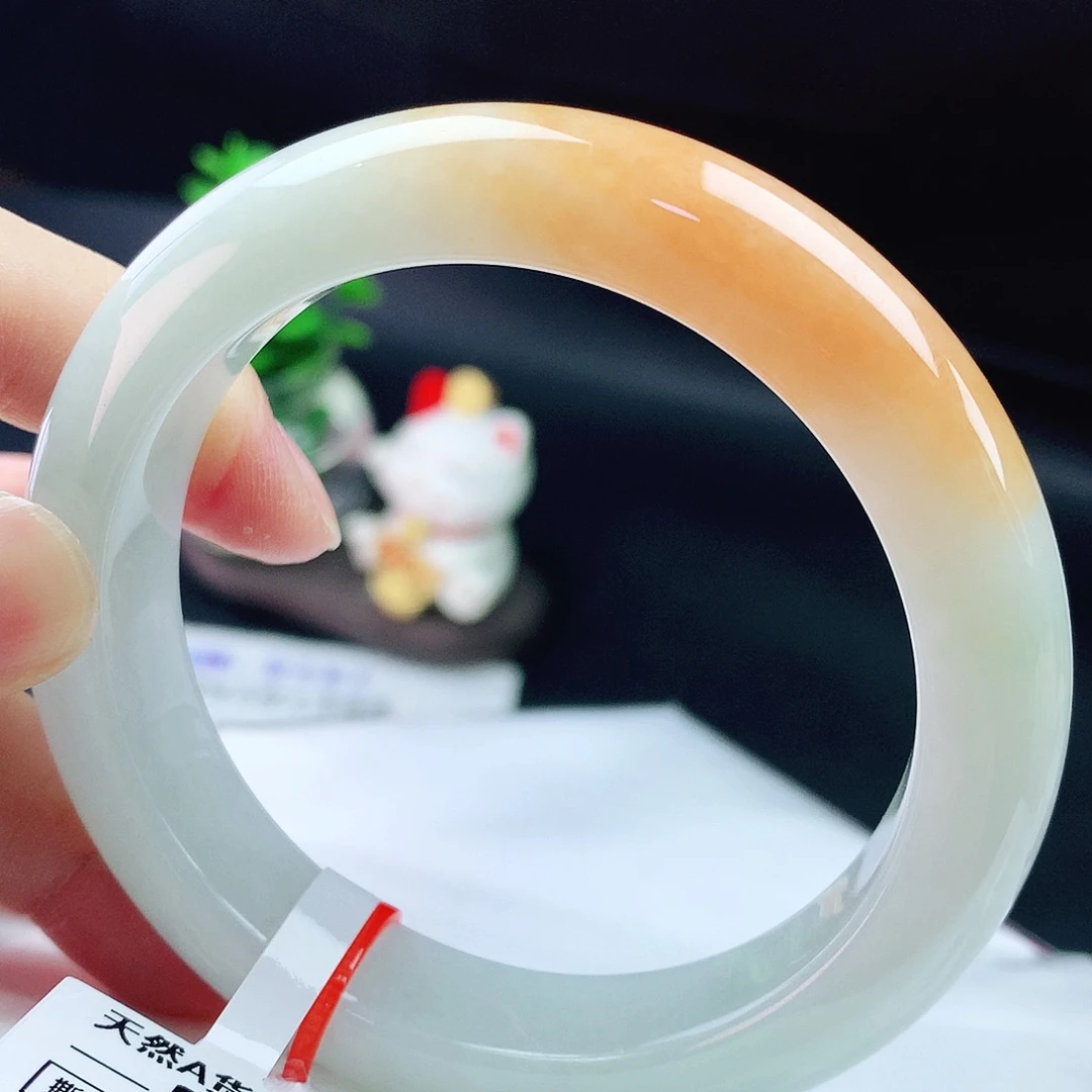 未镶嵌手镯翡翠58圈