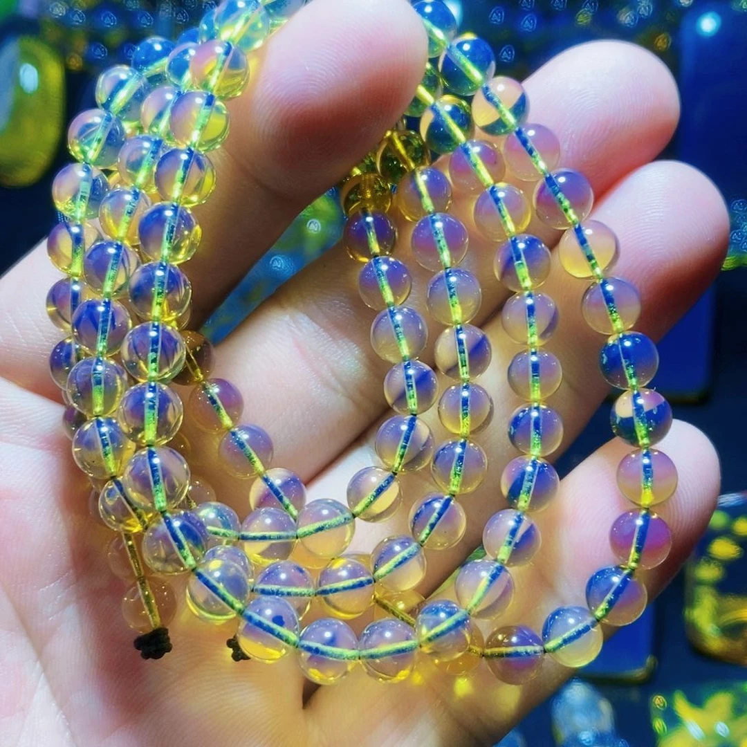 【闪购商品】蓝珀颈饰未镶嵌M****l蓝珀108