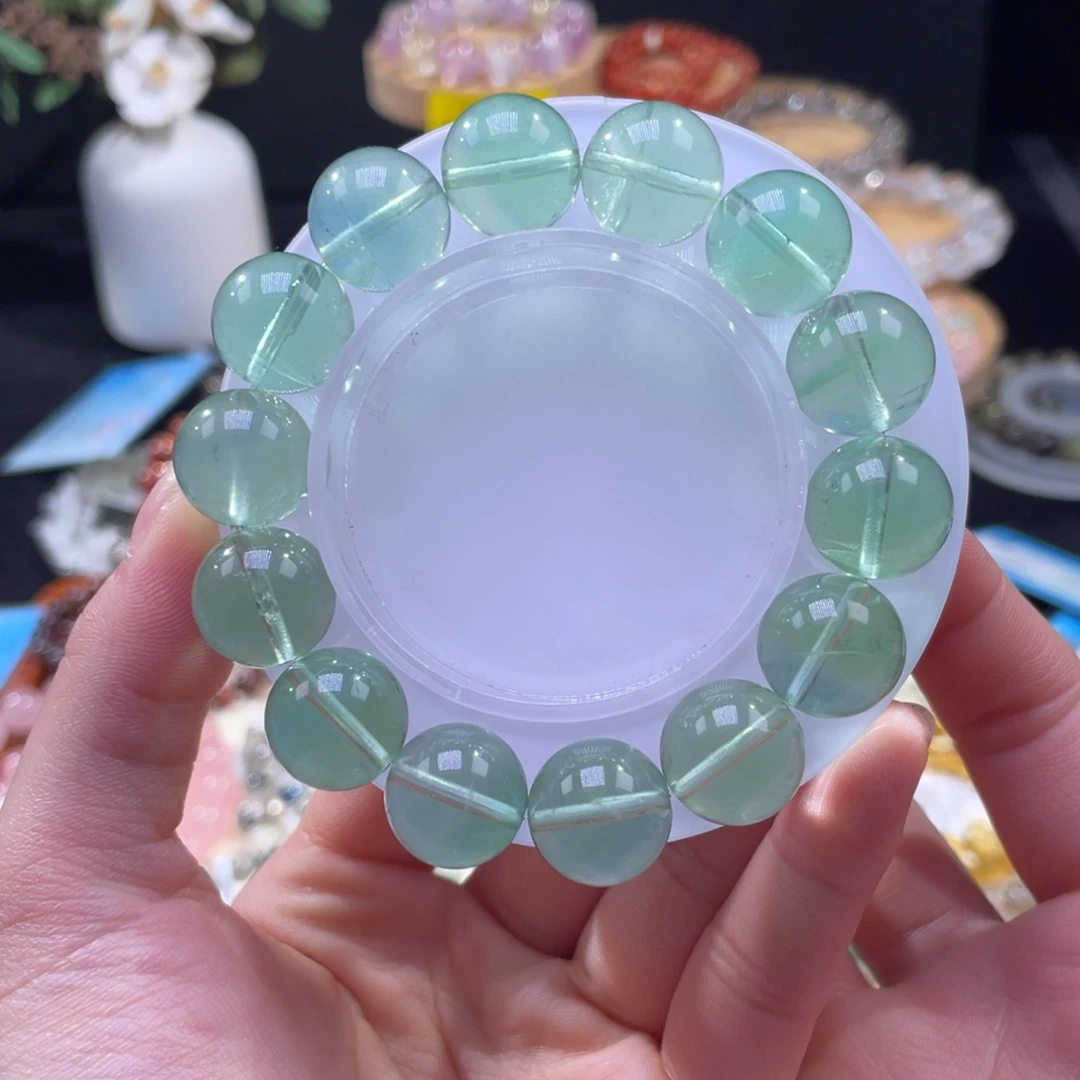 萤石手链未镶嵌14+     298