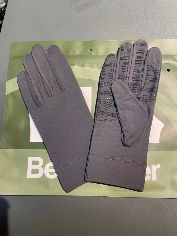 凉感透气分指防晒手套