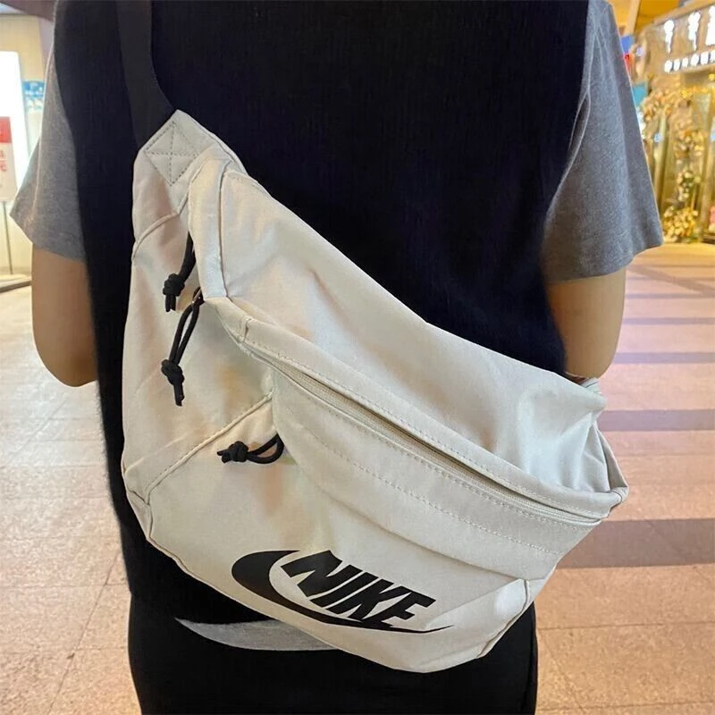 Nike/耐克男女时尚休闲旅行潮流大容量单肩包斜挎腰包BA5751-072