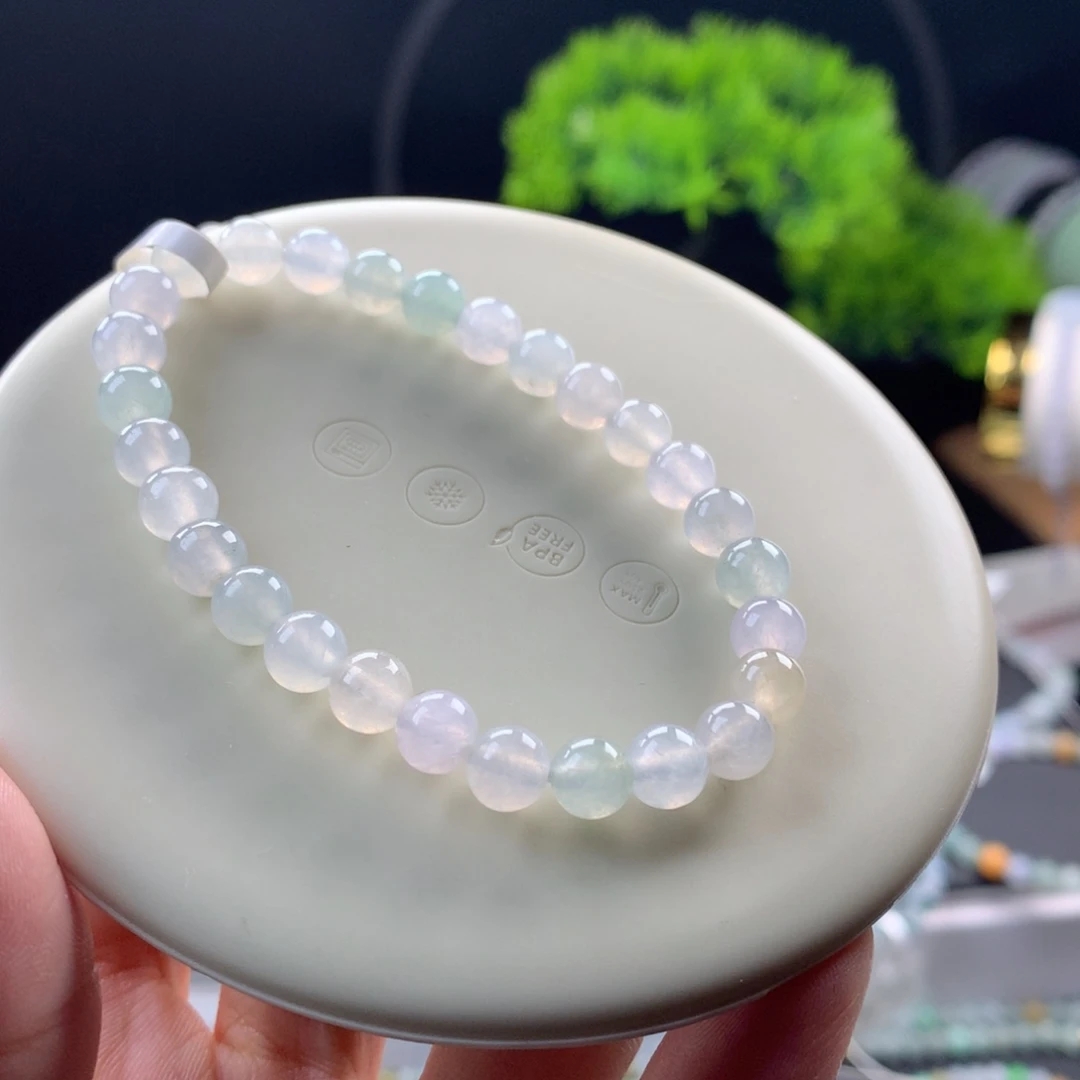 翡翠未镶嵌手链卡6