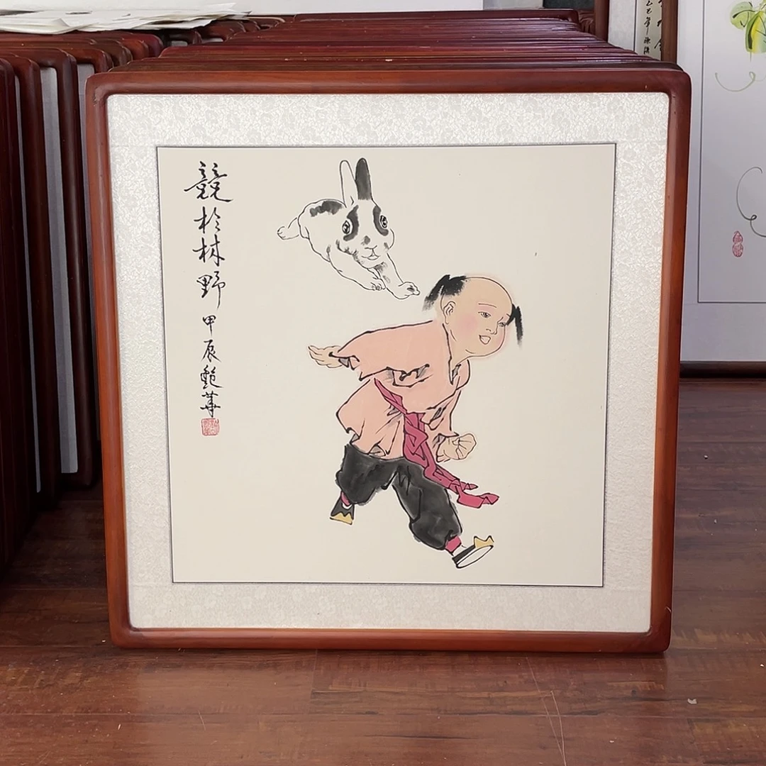 国画带框尺寸63*63厘米