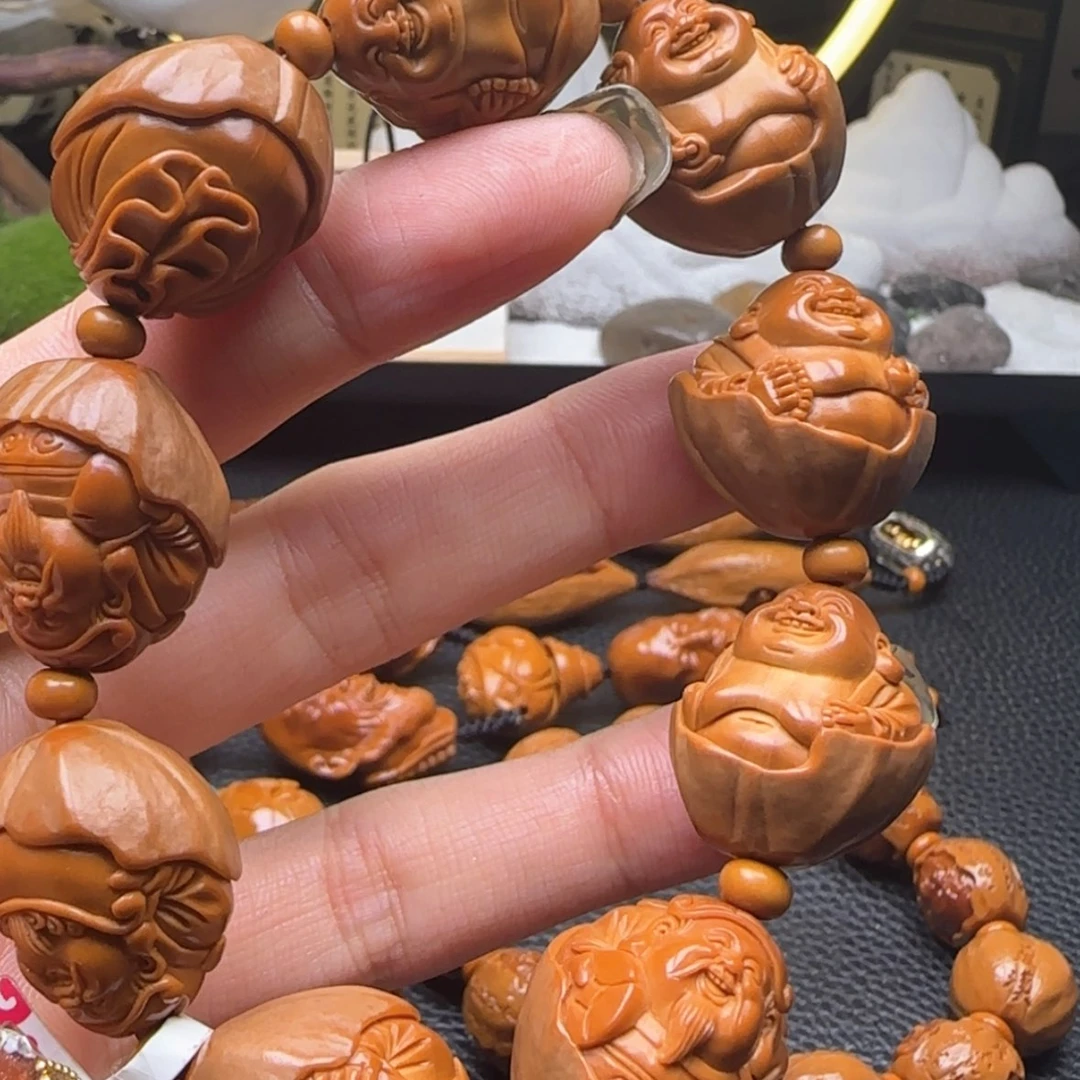 【闪购商品】手串/手链橄榄核包衣财弥