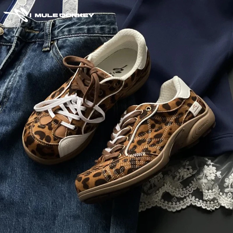 多嘴驴Donkey 复古赛车鞋薄底休闲运动德训鞋低帮阿甘鞋时尚百搭