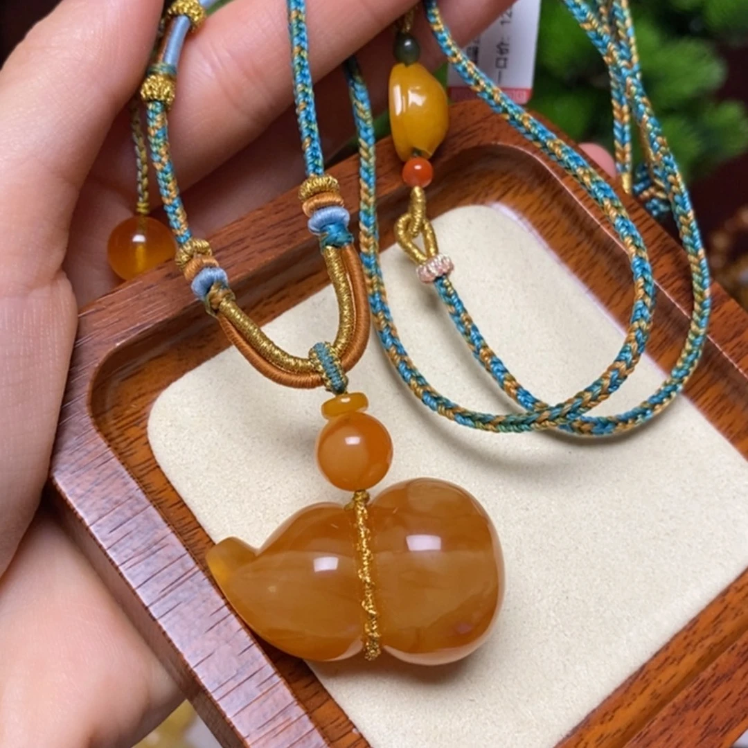 【闪购商品】蜜蜡颈饰未镶嵌项链