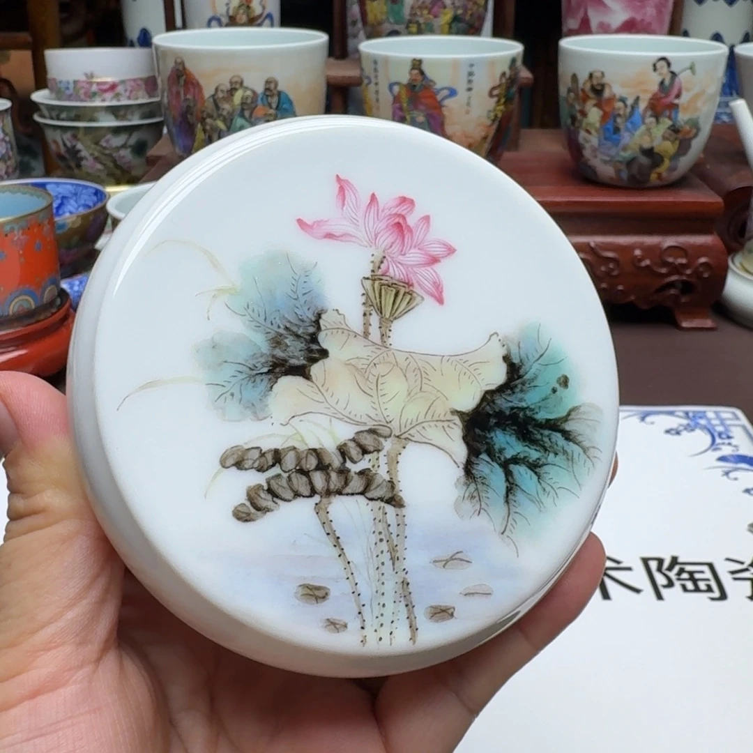 景德镇手工手绘展示
