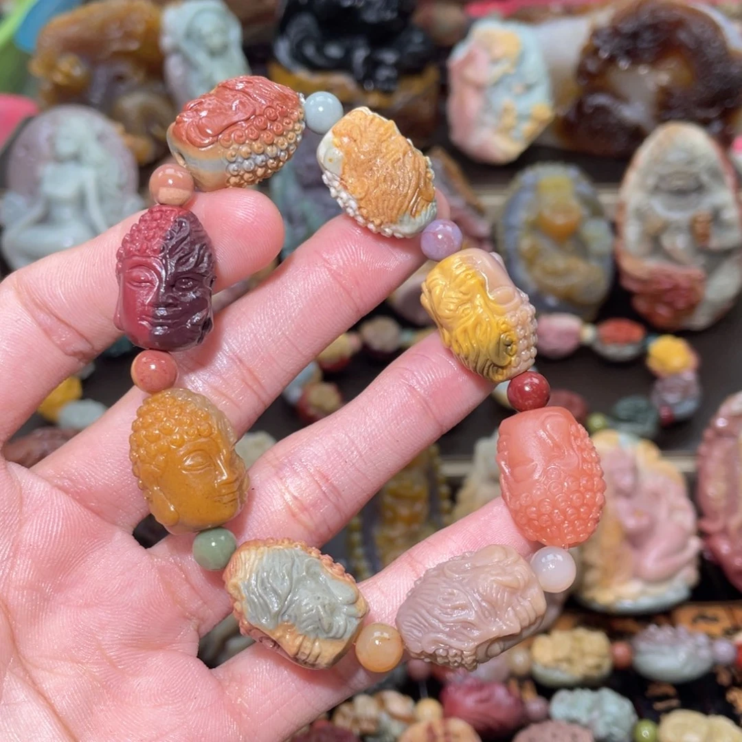 石英质玉未镶嵌手串