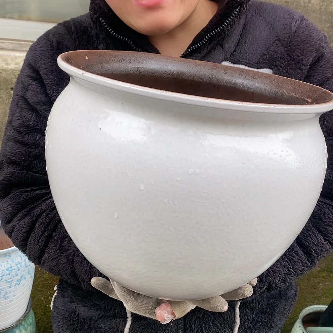 紫砂花盆正品口30高24