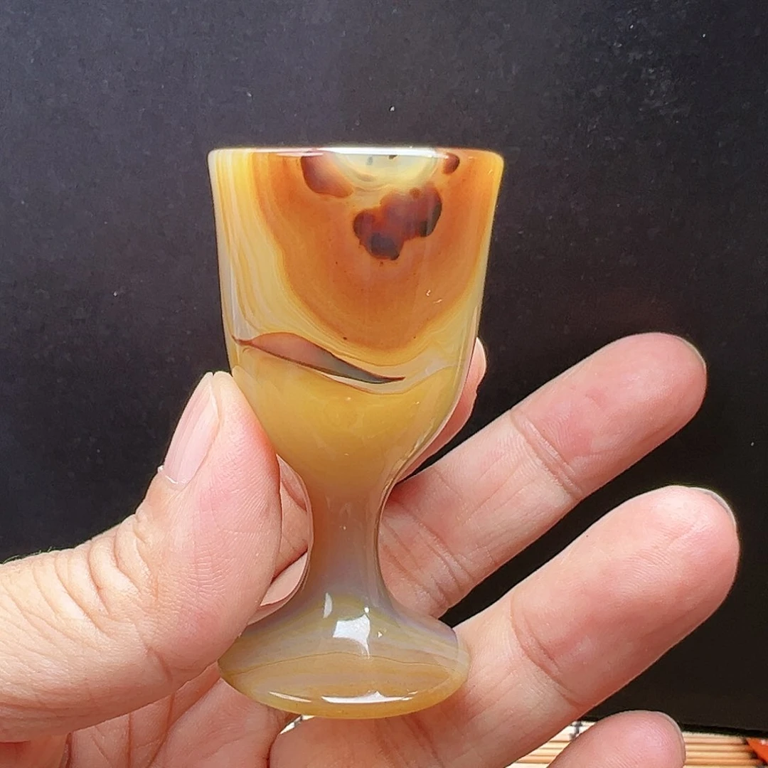 未镶嵌玛瑙/玉髓珠宝半成品