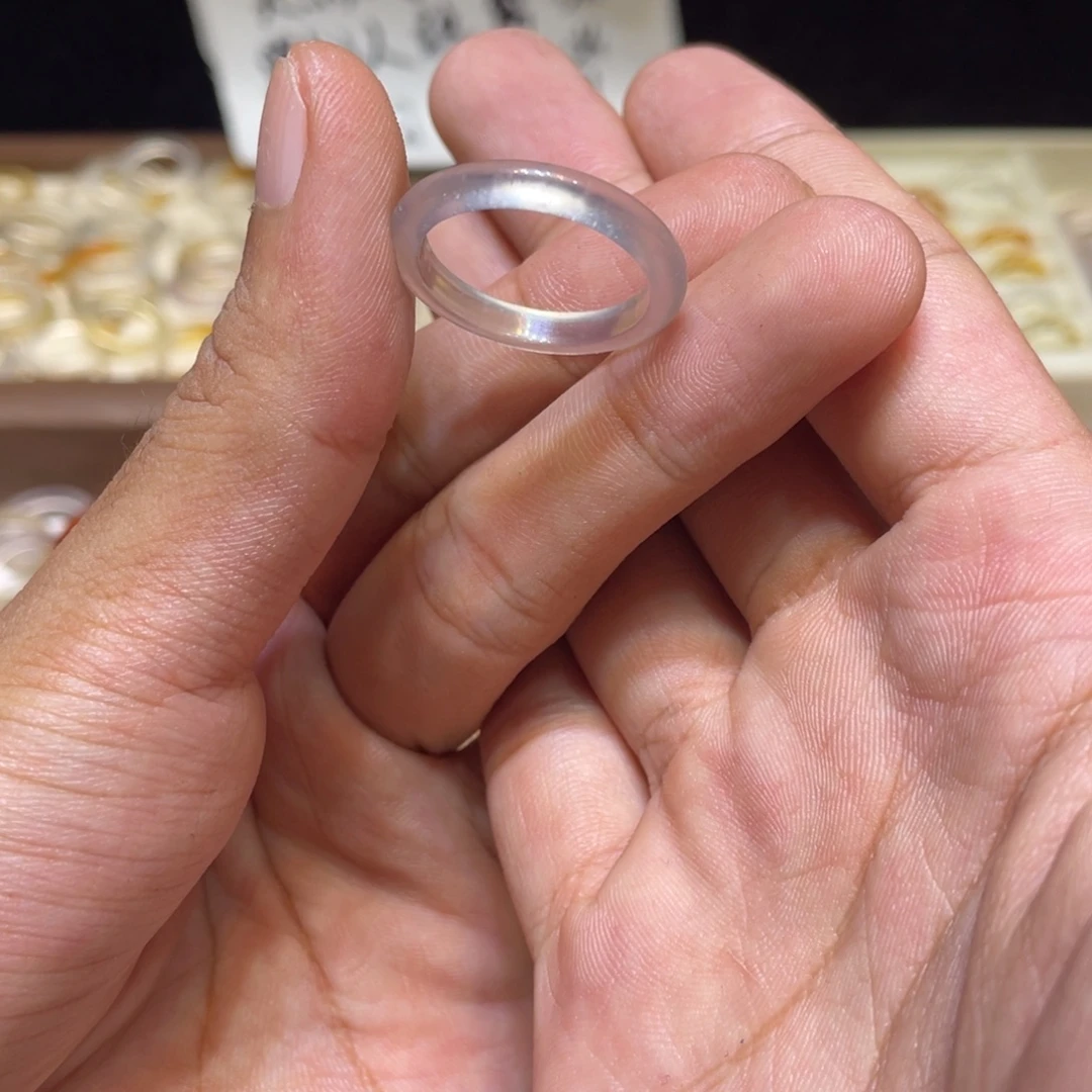 玛瑙/玉髓未镶嵌戒指16号港21