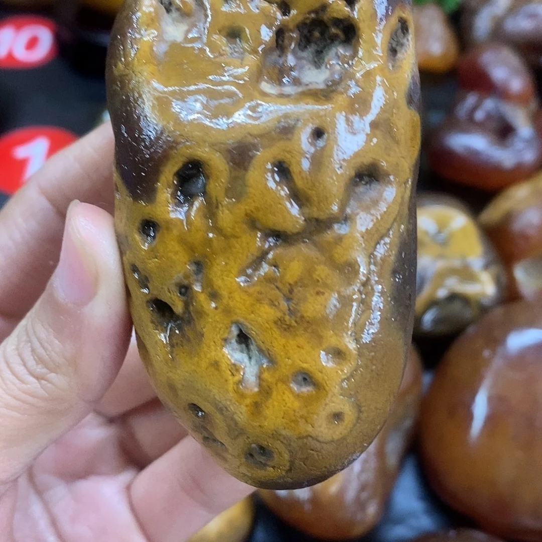 玛瑙/玉髓未镶嵌手把件