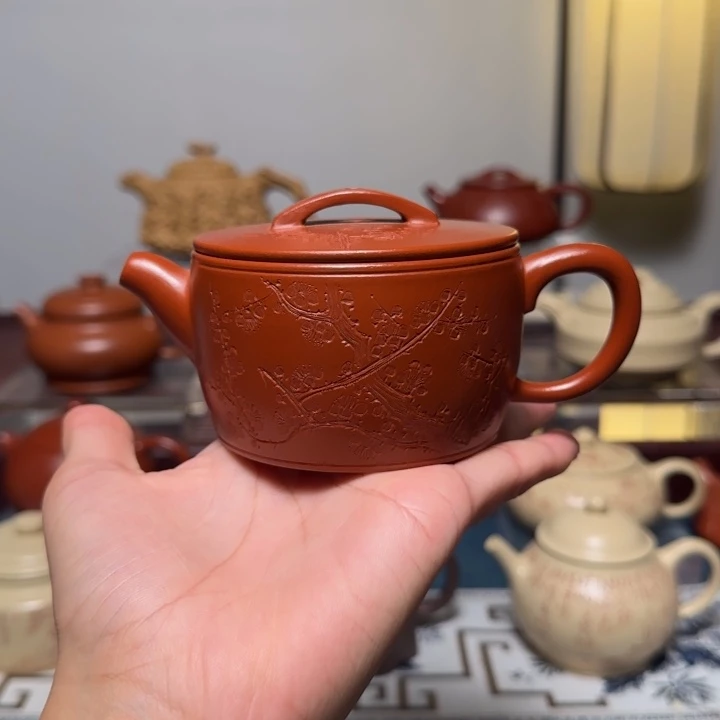 茶壶紫砂全手工小煤窑朱泥 170cc
