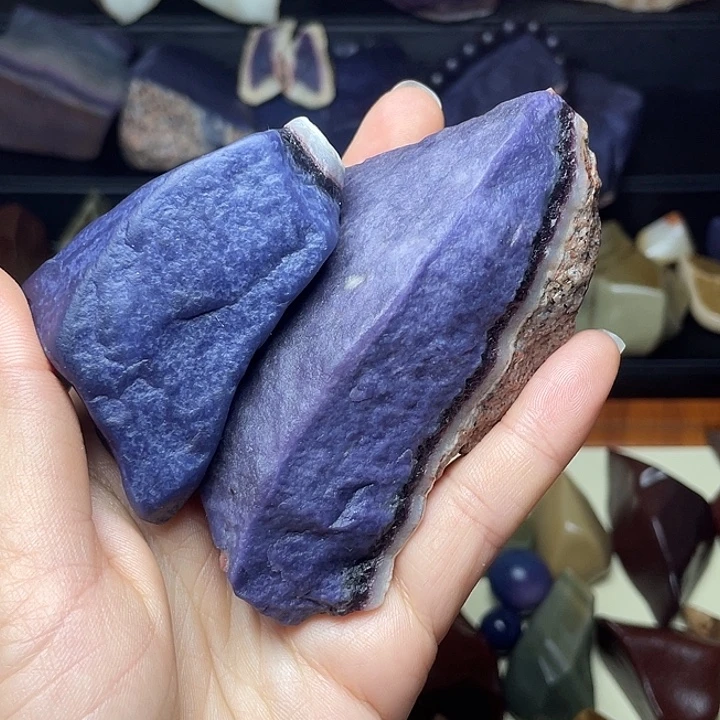 龍***鑨石材新疆托克逊紫蛋白