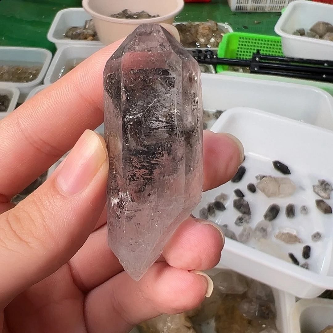 丶***七水晶珠宝半成品未镶嵌