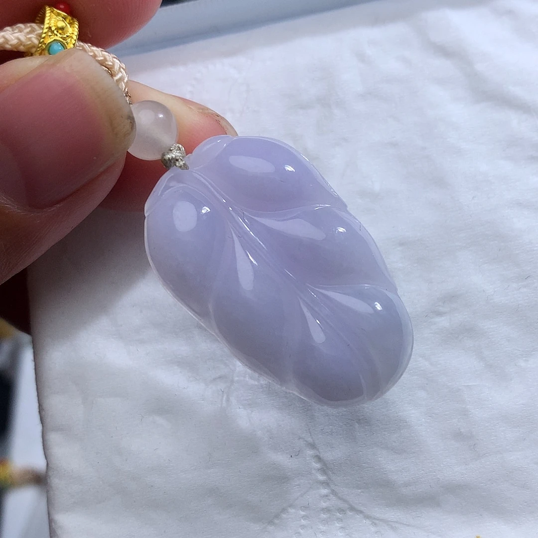 翡翠未镶嵌颈饰771