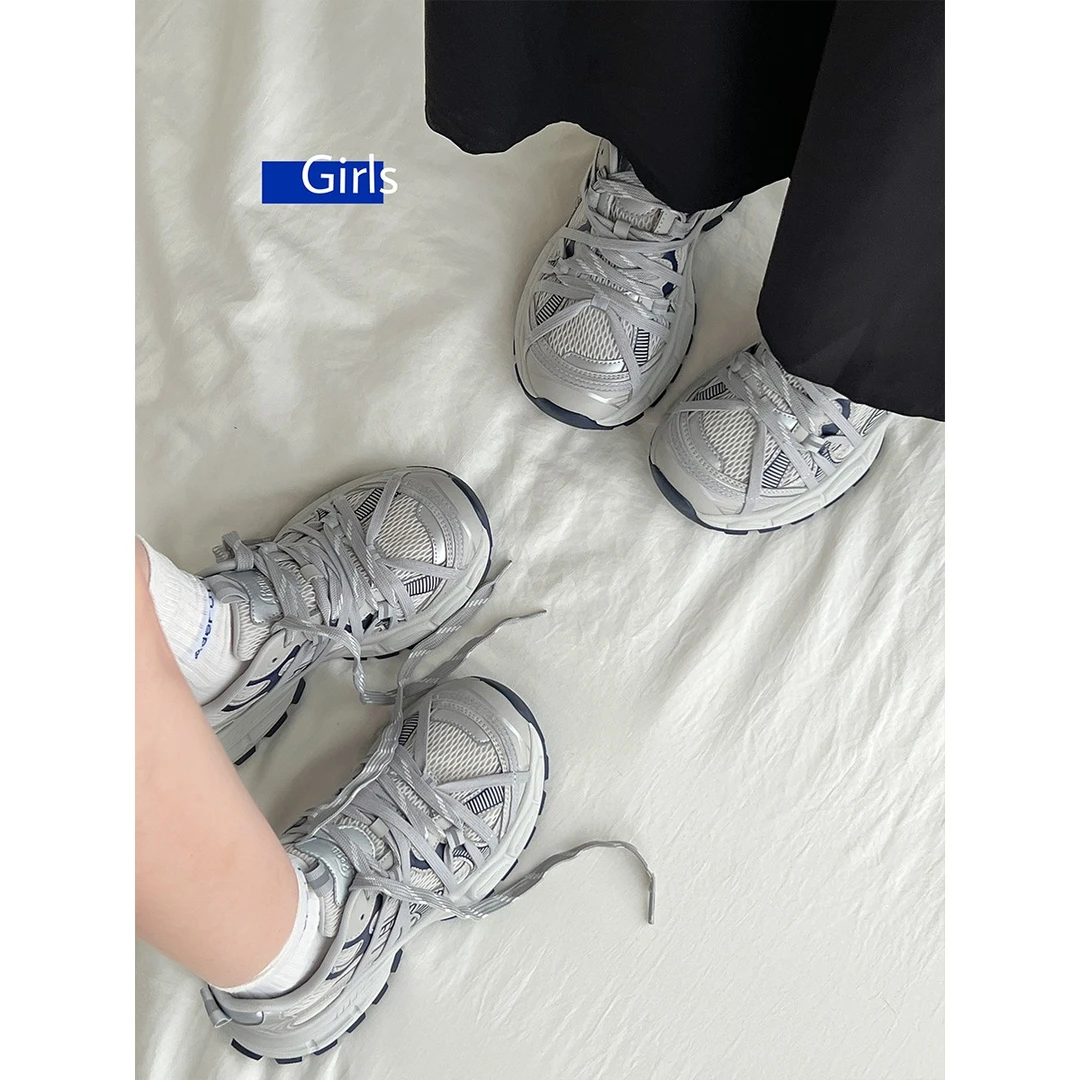 【大叔家】新版透气网面老爹鞋女款2025秋爆款正品软底运动鞋 5303