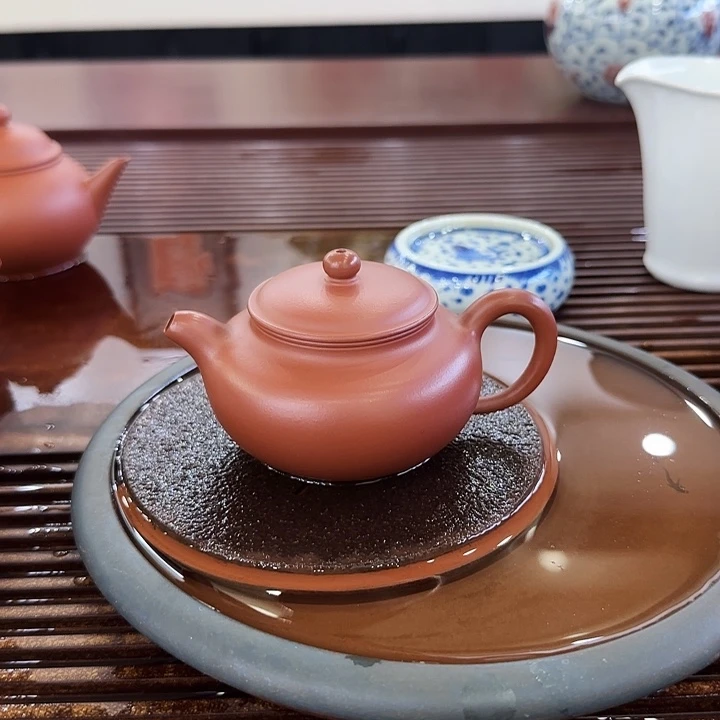 茶壶朱泥朱泥仿古容量120cc功夫茶必备