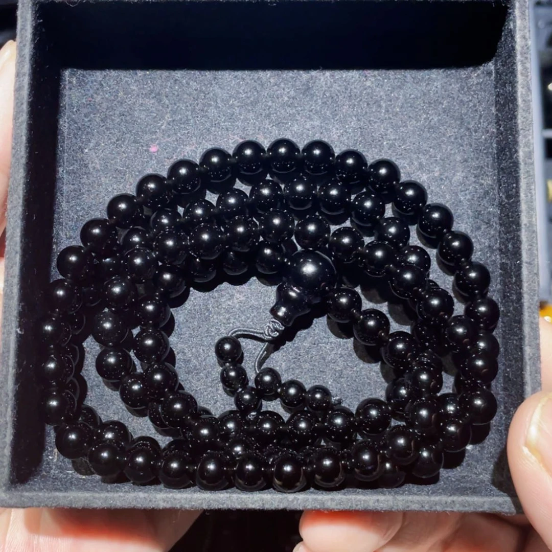 【闪购商品】黑曜岩未镶嵌手链多*格