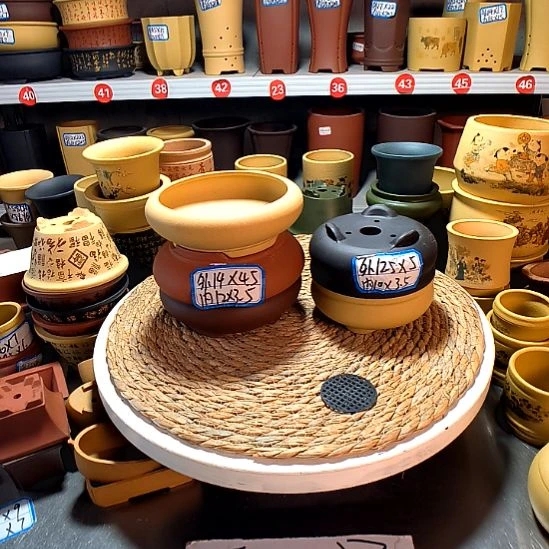 宜兴紫砂紫砂花盆