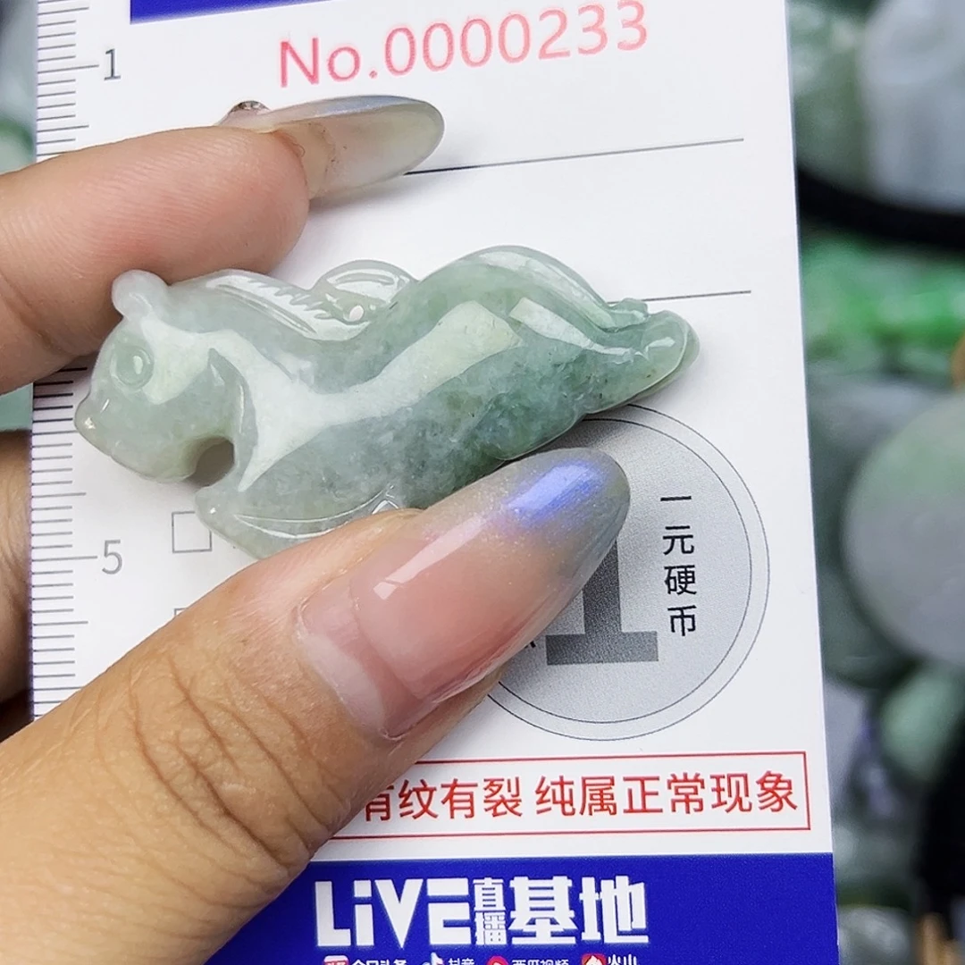 翡翠未镶嵌吊坠(不含链)11