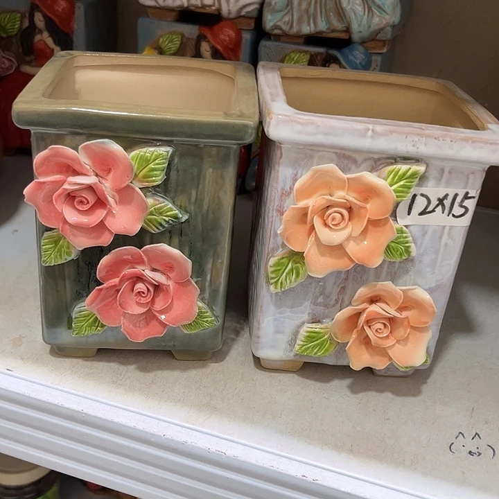 粗陶材质多肉花盆
