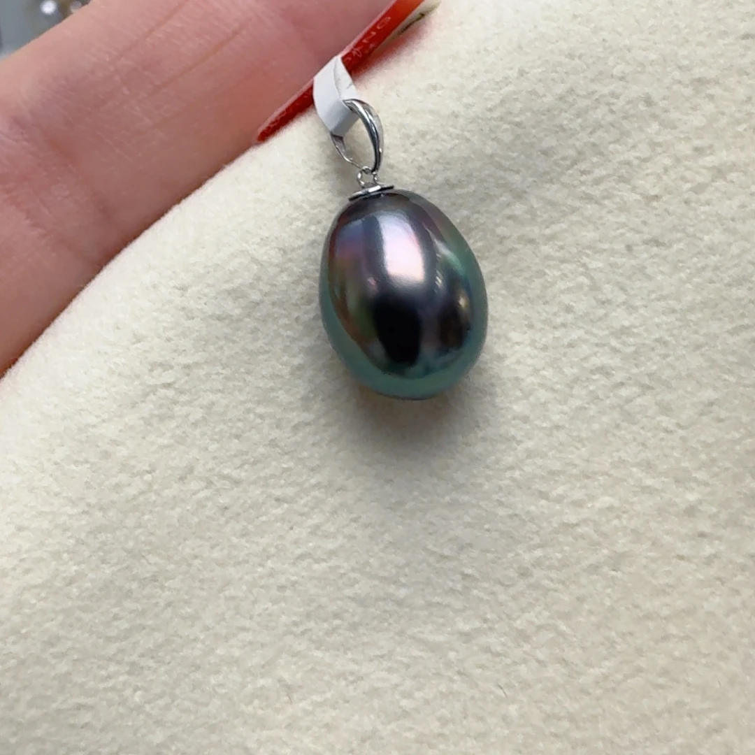 18K金镶嵌海水珍珠颈饰@@aq389