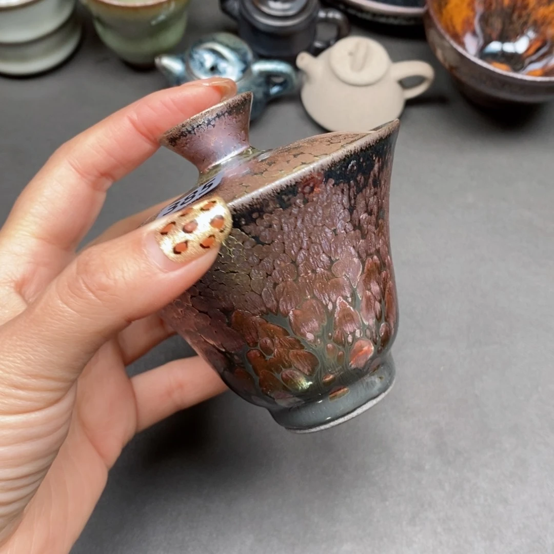 茶盏建窑建盏主人杯385