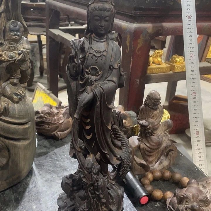 香榧木新年快乐香木材料