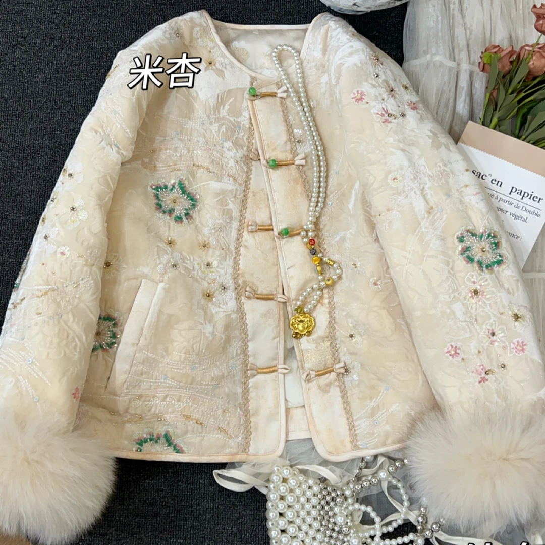 停不了重工国风羽绒服