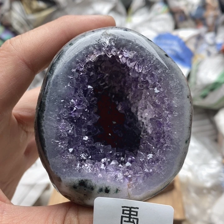 珠宝半成品紫晶未镶嵌