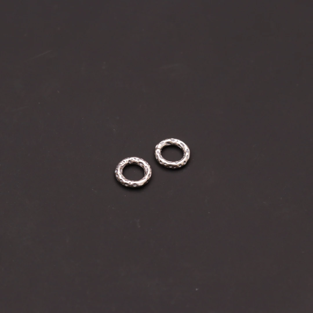 S5669-2 银卡环 文玩配件