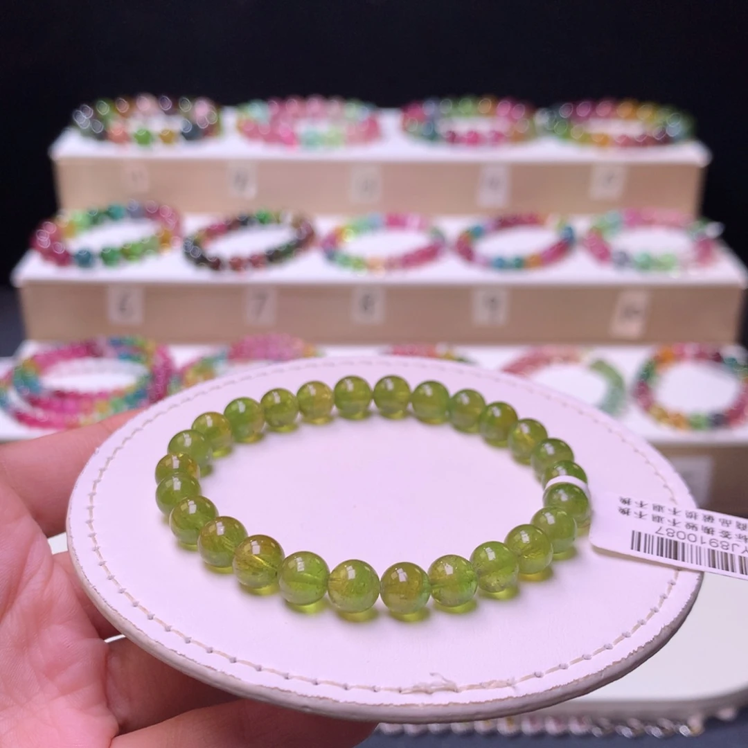 未镶嵌手链碧玺碧玺