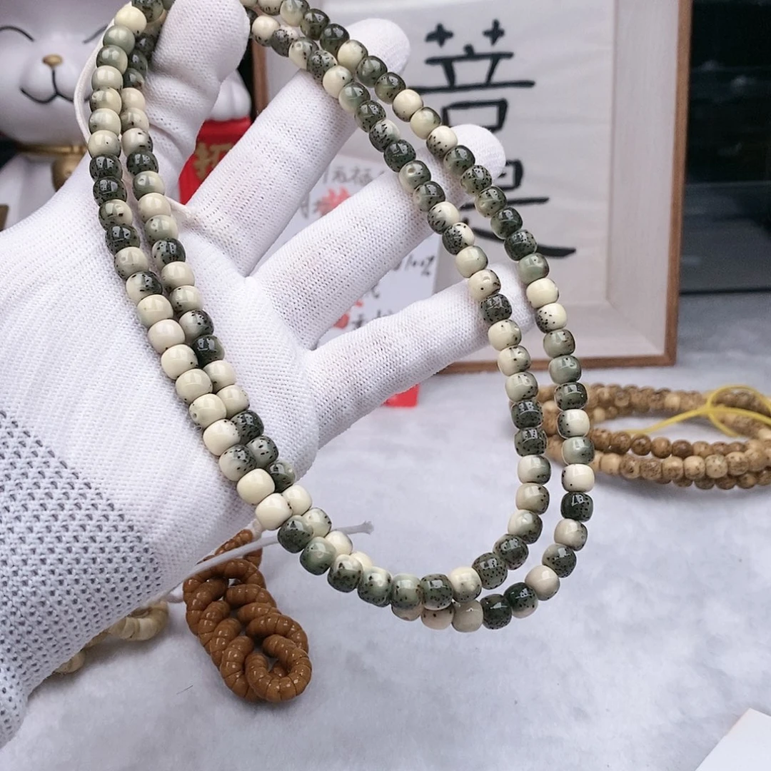 星月菩提手串土*星观唐星月菩提s3888