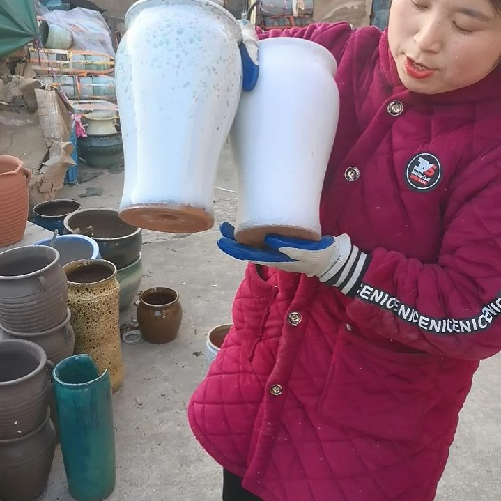 红陶口15高26瑕疵