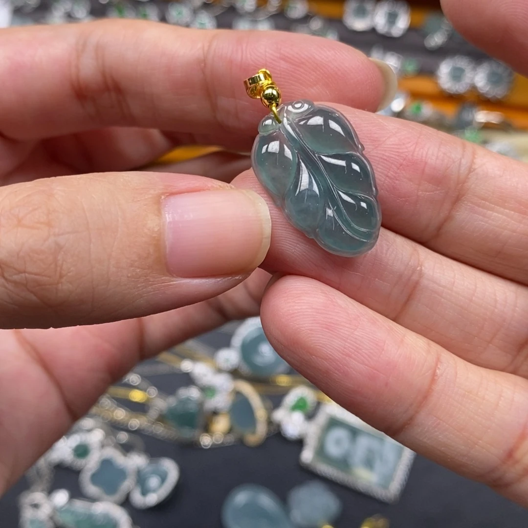 未镶嵌挂件翡翠翡翠