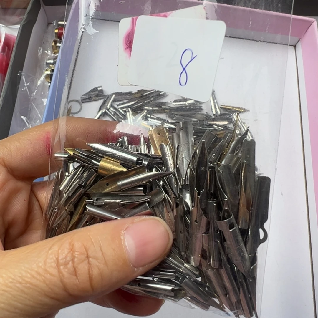 便携式8号混合装笔尖一份